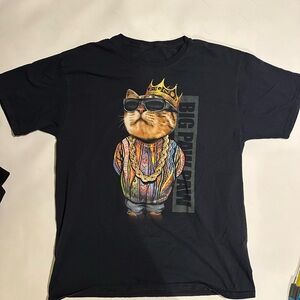 Big Paw Paw gangsta cat shirt